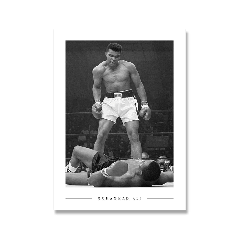 Arthia Designs - Black and White Sports GOAT Canvas Art - Review