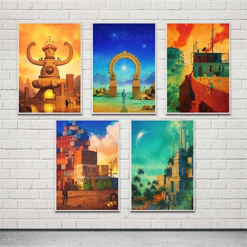 Arthia Designs - Ancient Babylon Architecture Canvas Art - Review