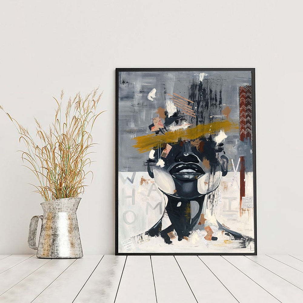 Arthia Designs - Abstract Woman Face Fashion Canvas Art - Review