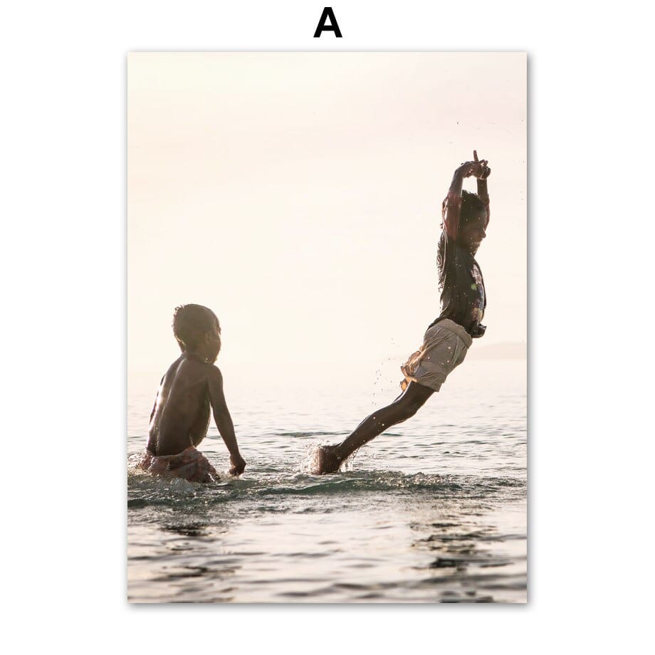 Arthia Designs - Beach Sunny Surfing Day Canvas Art - Review