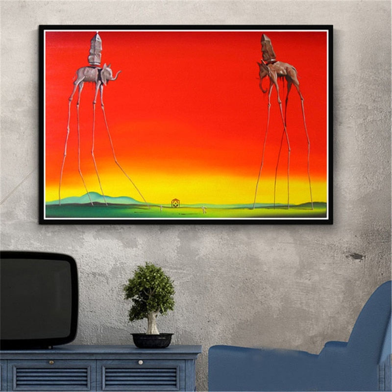 Arthia Designs - Salvador Dali Surrealism Canvas Art - Review