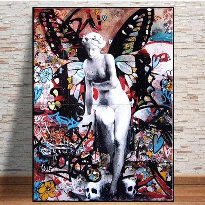 Arthia Designs - Abstract Graffiti Sculpture Painting Canvas Art - Review