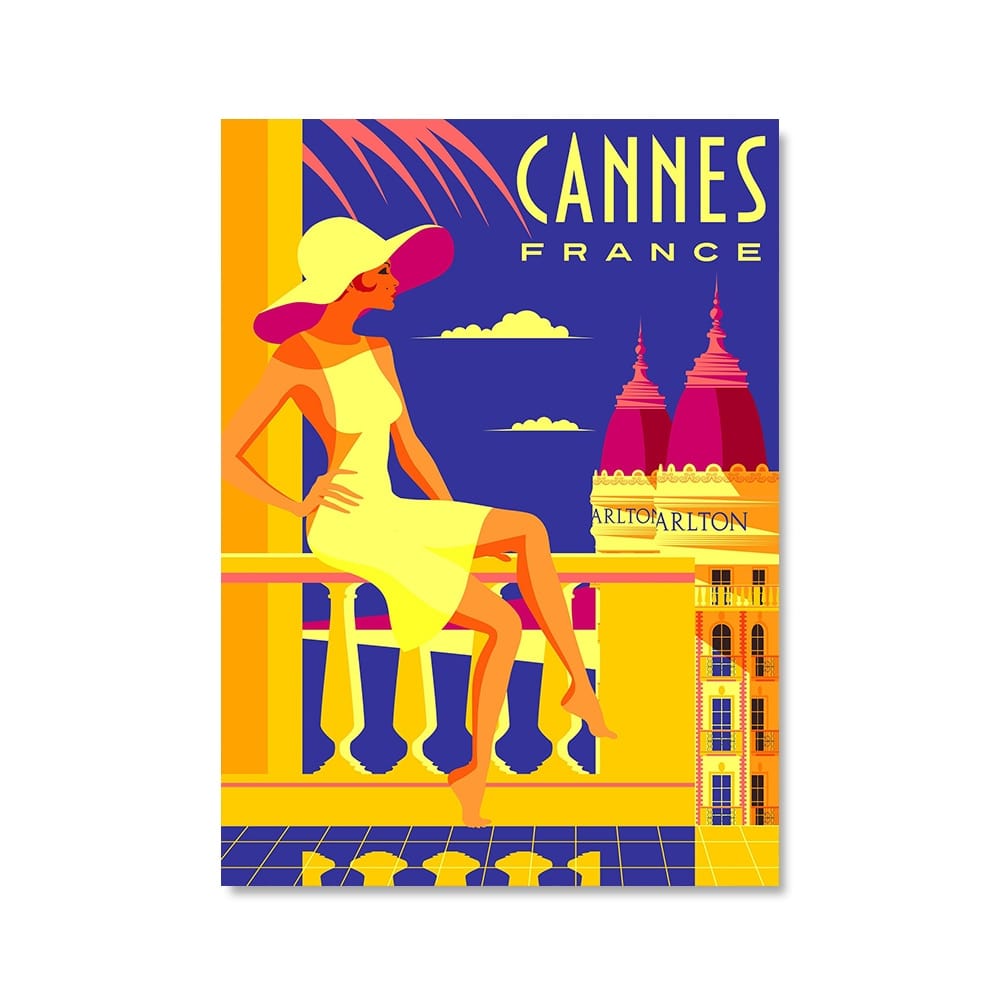 Arthia Designs - Popular France Tourist Destination Canvas Art - Review