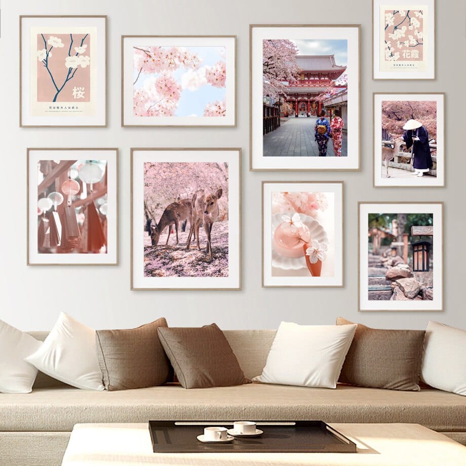 Arthia Designs - Japanese Cherry Blossom Season Canvas Art - Review