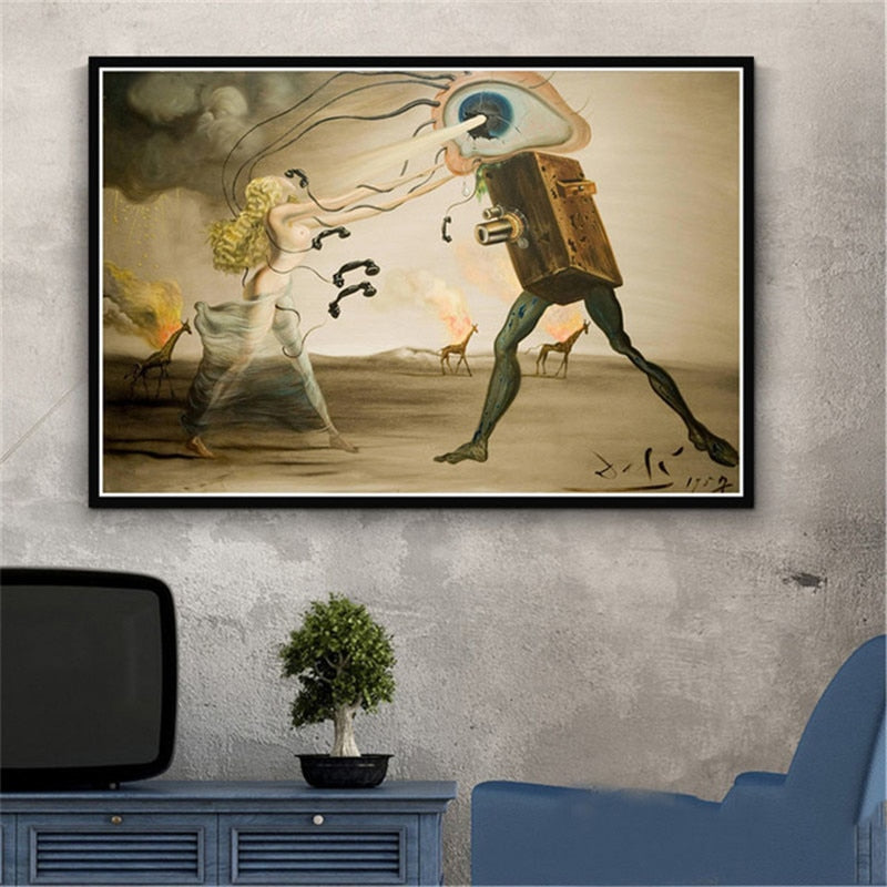 Arthia Designs - Salvador Dali Surrealism Canvas Art - Review