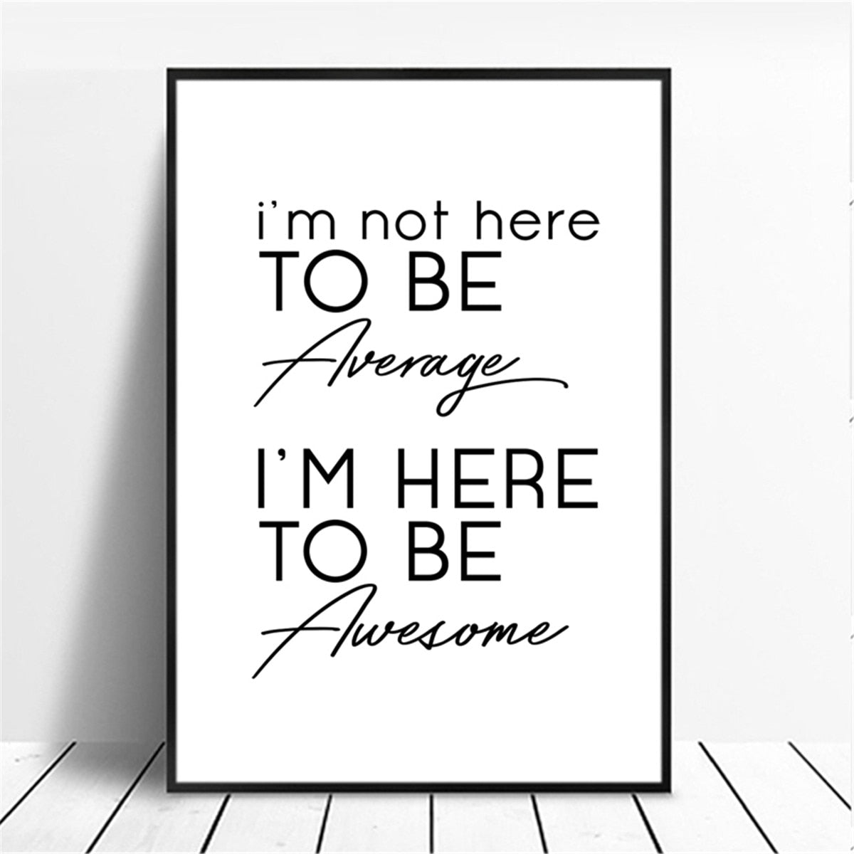 Arthia Designs - Minimalist Black and White Quotes Canvas Art - Review