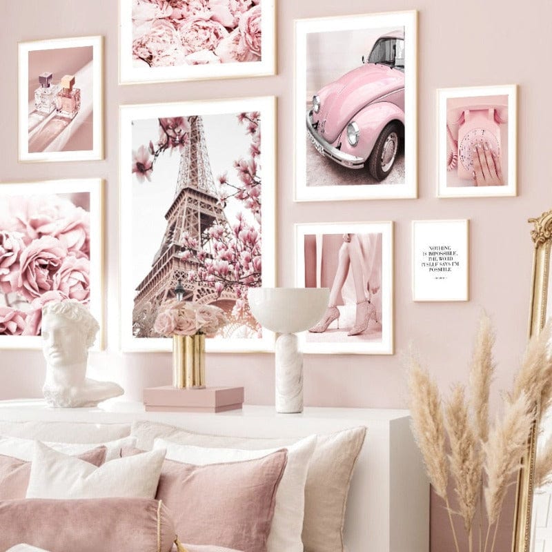 Arthia Designs - Pink Lifestyle In Paris Canvas Art - Review