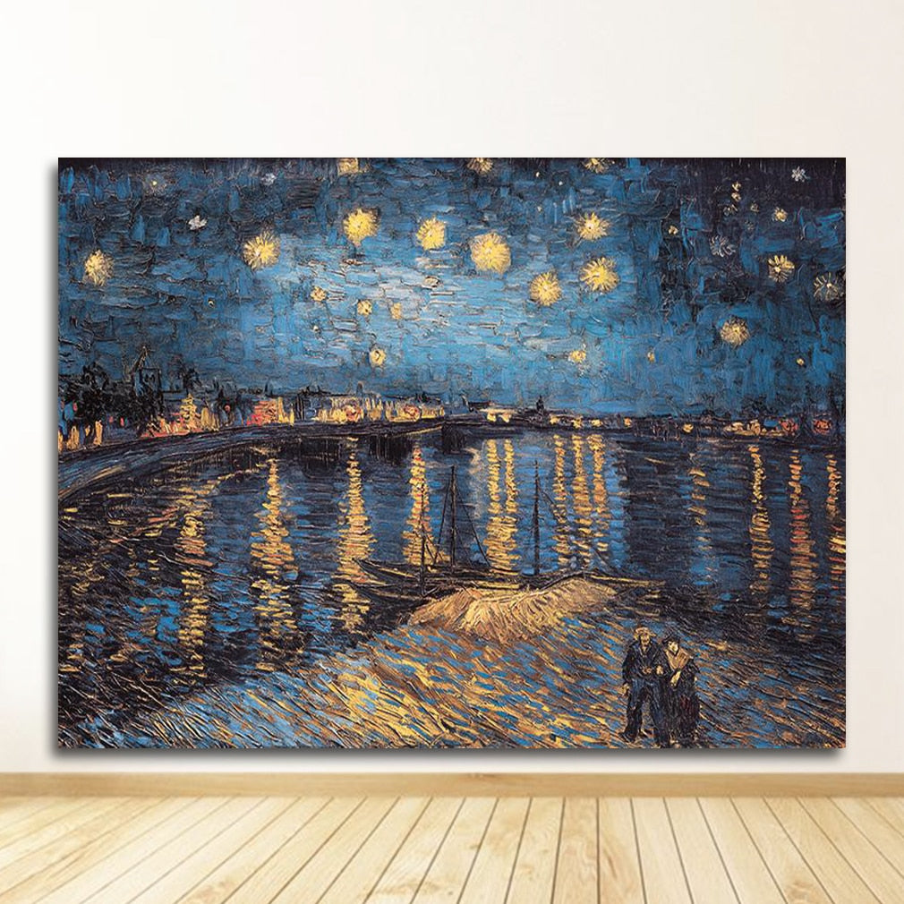 Arthia Designs - Vintage Abstract Van Gogh Canvas Art - Review