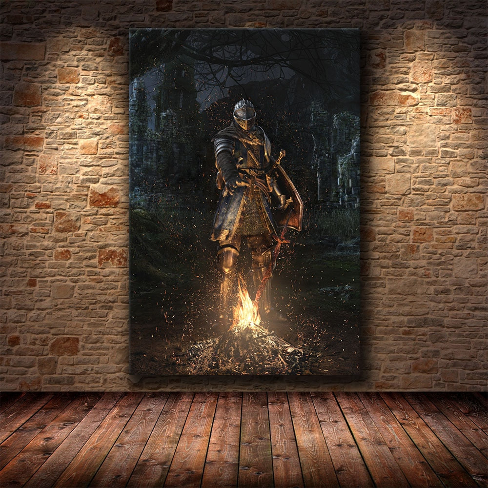 Arthia Designs - Classic Dark Souls 1 Canvas Art - Review