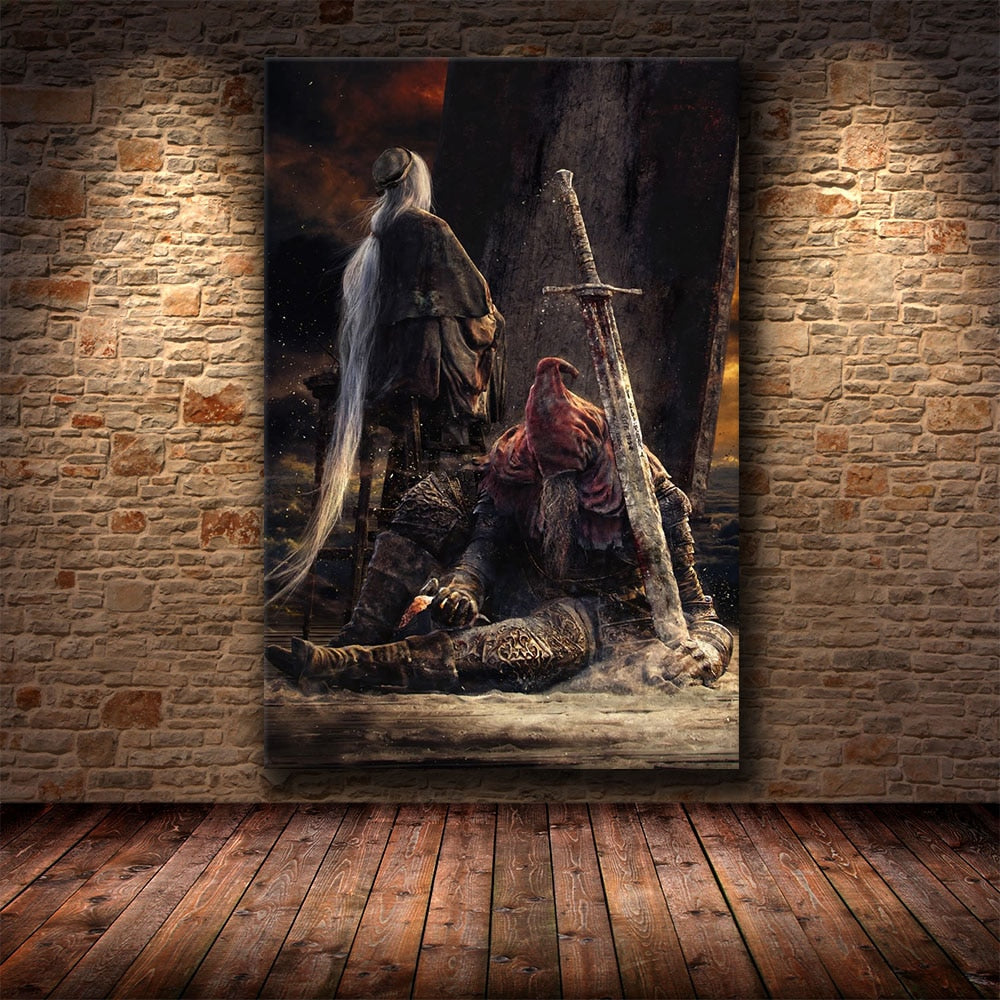 Arthia Designs - Classic Dark Souls 2 Canvas Art - Review