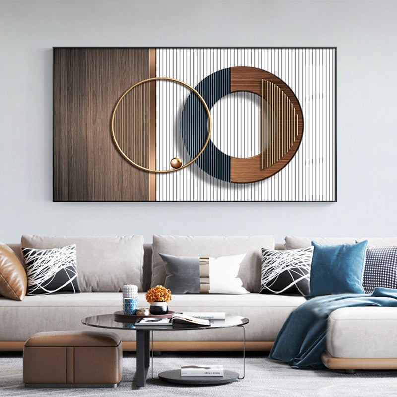 Arthia Designs - Minimalist Abstract Geometric Luxury Canvas Art - Review