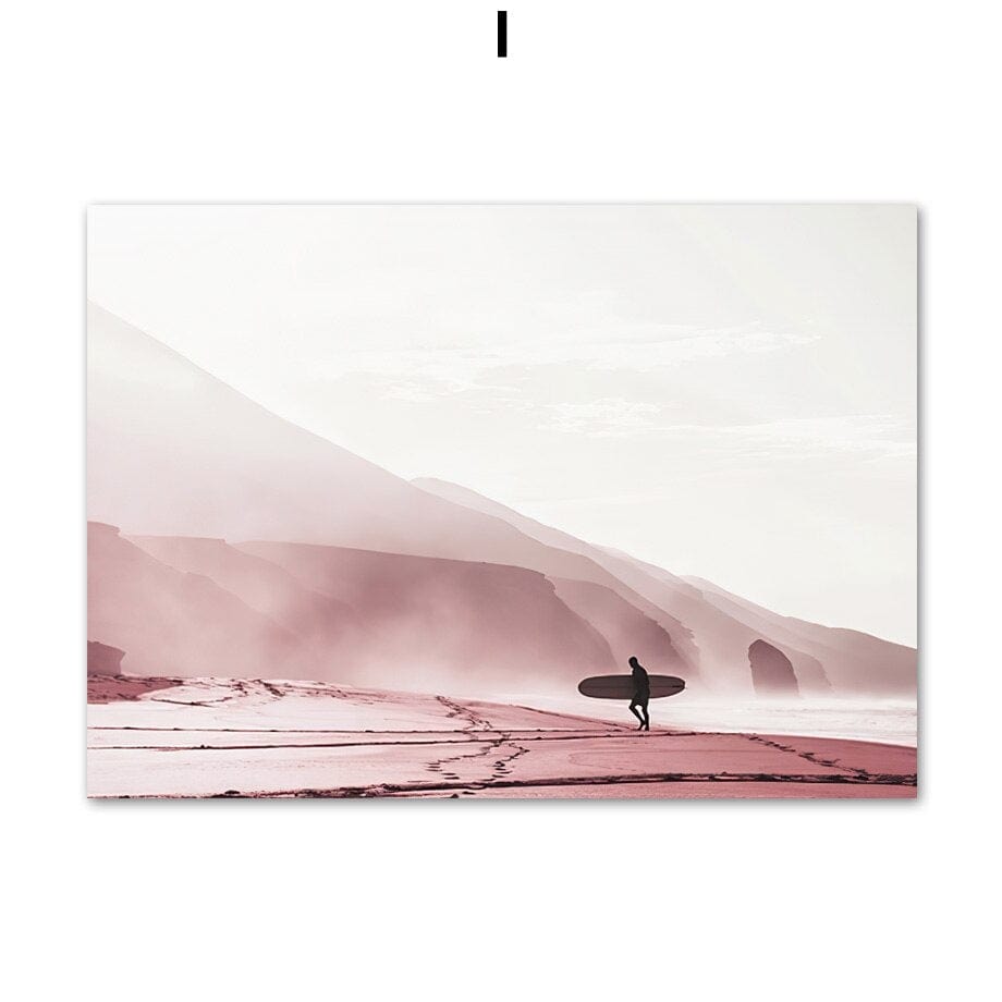 Arthia Designs - Morocco Pink Desert Fountain Canvas Art - Review