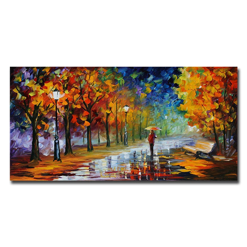 Arthia Designs - Modern Watercolor Street View Canvas Art - Review