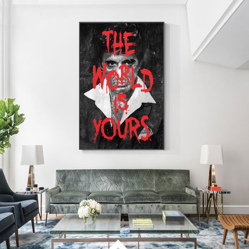 Arthia Designs - The World Is Yours Canvas Art - Review