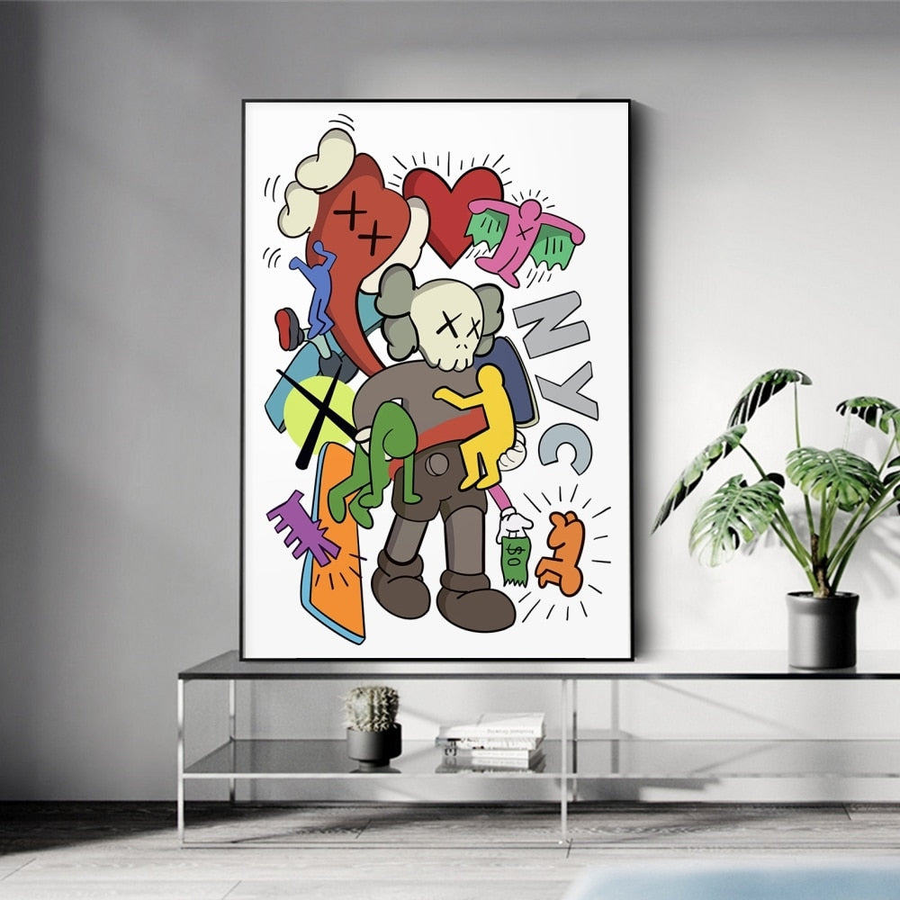 Arthia Designs - Abstract Pop Street Fashion Canvas Art - Review