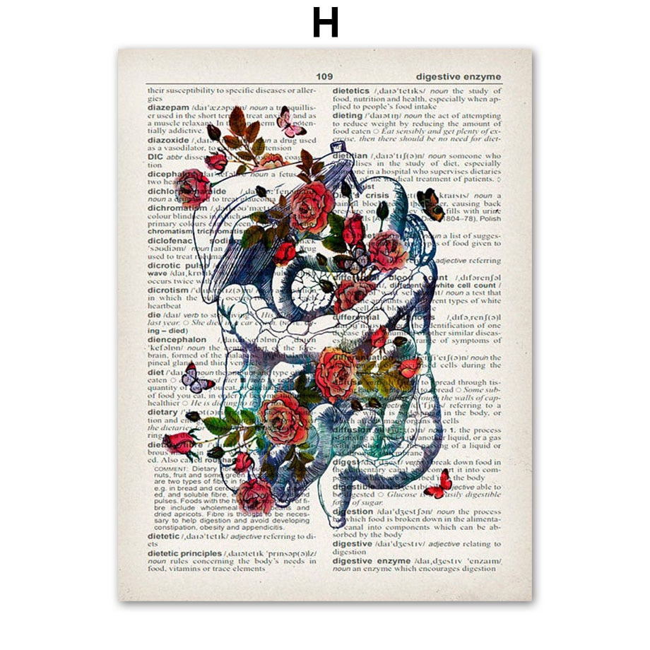 Arthia Designs - Vintage Human Organs Anatomy Canvas Art - Review