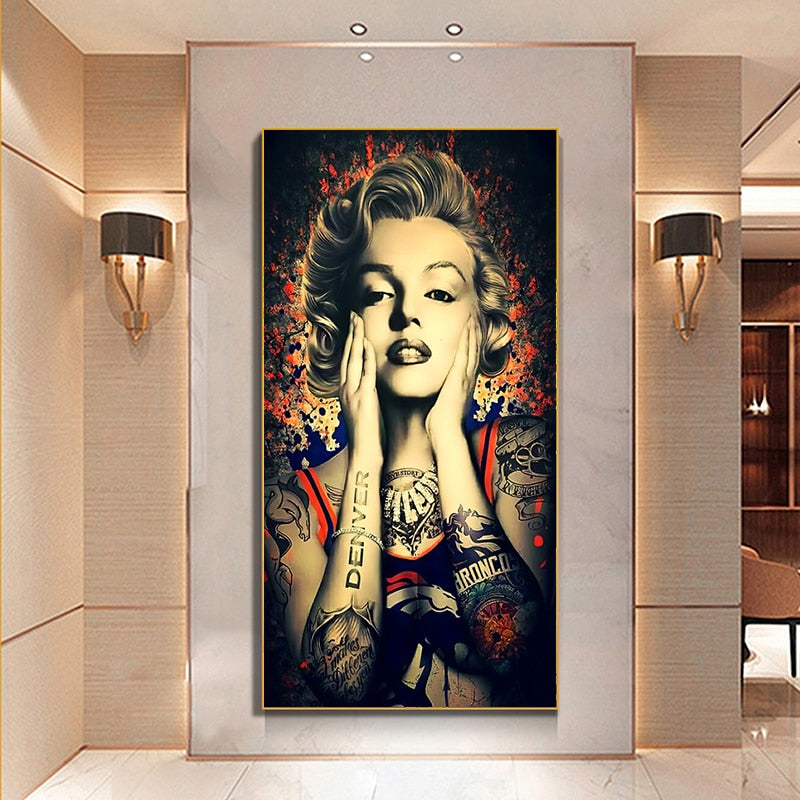 Arthia Designs - Retro Poster Marilyn Monroe Canvas Art - Review