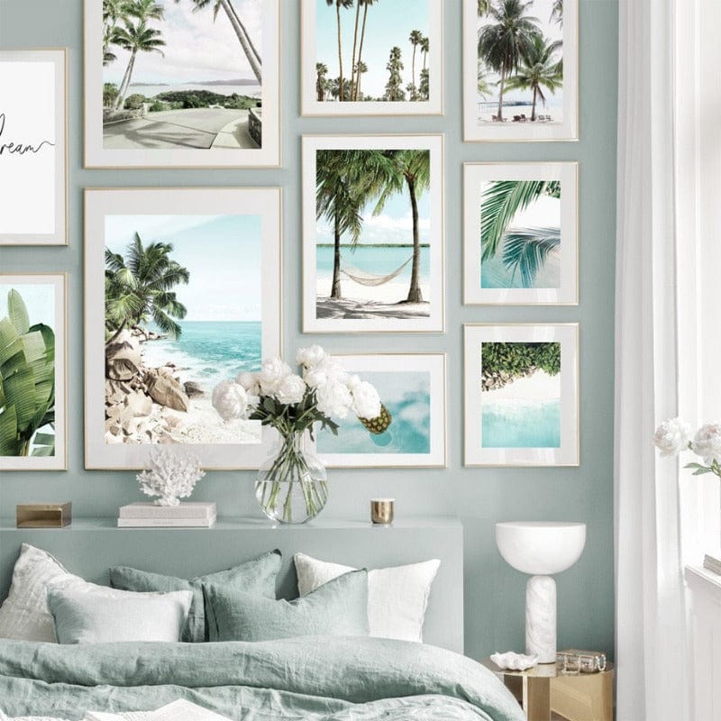 Arthia Designs - White Sand Tropical Island Canvas Art - Review