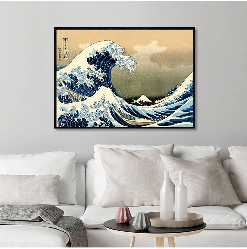 Arthia Designs - The Great Wave off Kanagawa Canvas Art - Review