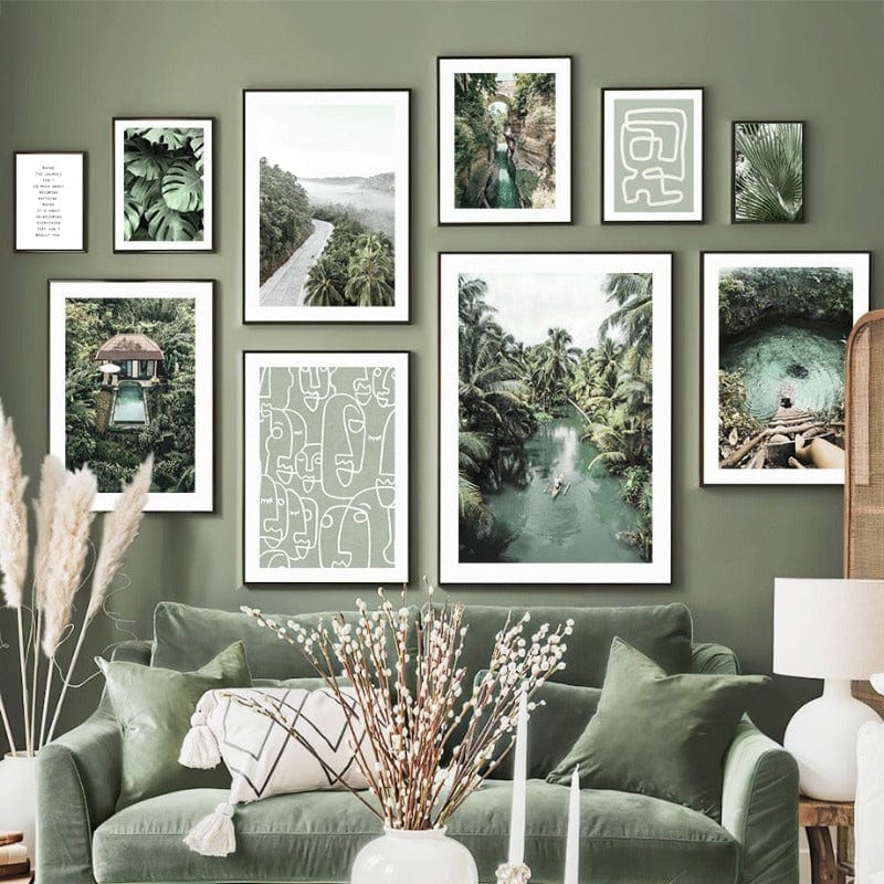 Arthia Designs - Monstera Tropical Villa Resort Canvas Art - Review