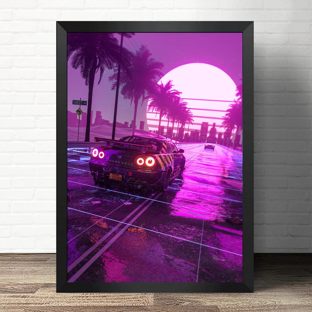 Arthia Designs - Cyberpunk Style Canvas Art - Review