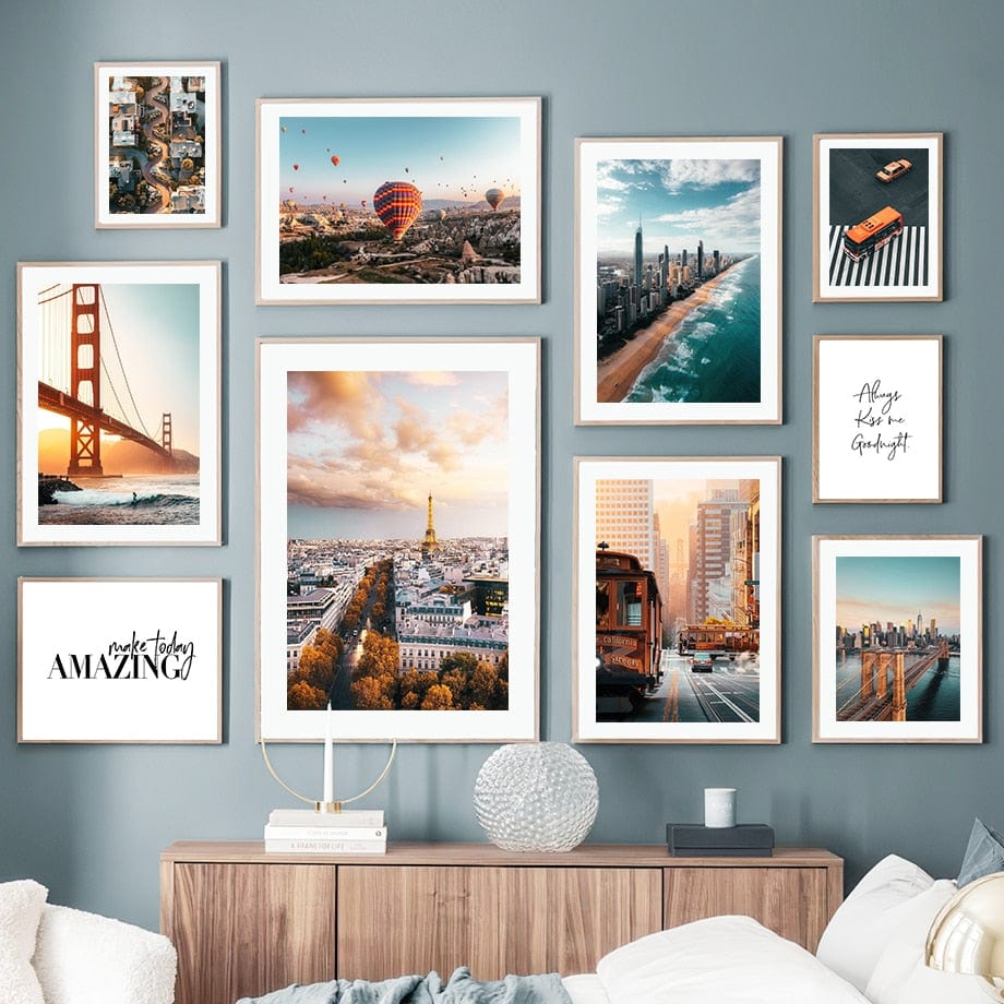 Arthia Designs - Amazing World's Landmarks Canvas Art - Review