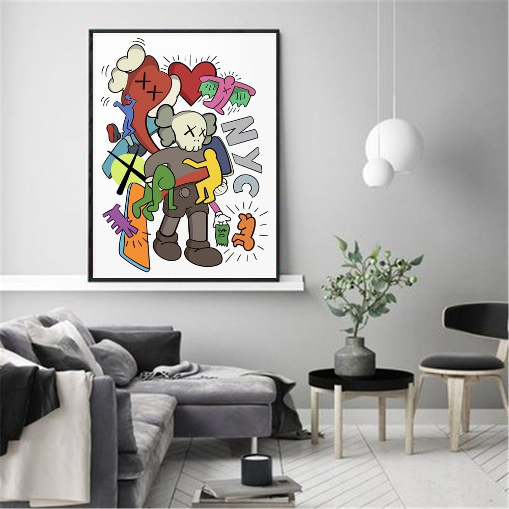 Arthia Designs - Abstract Pop Street Fashion Canvas Art - Review