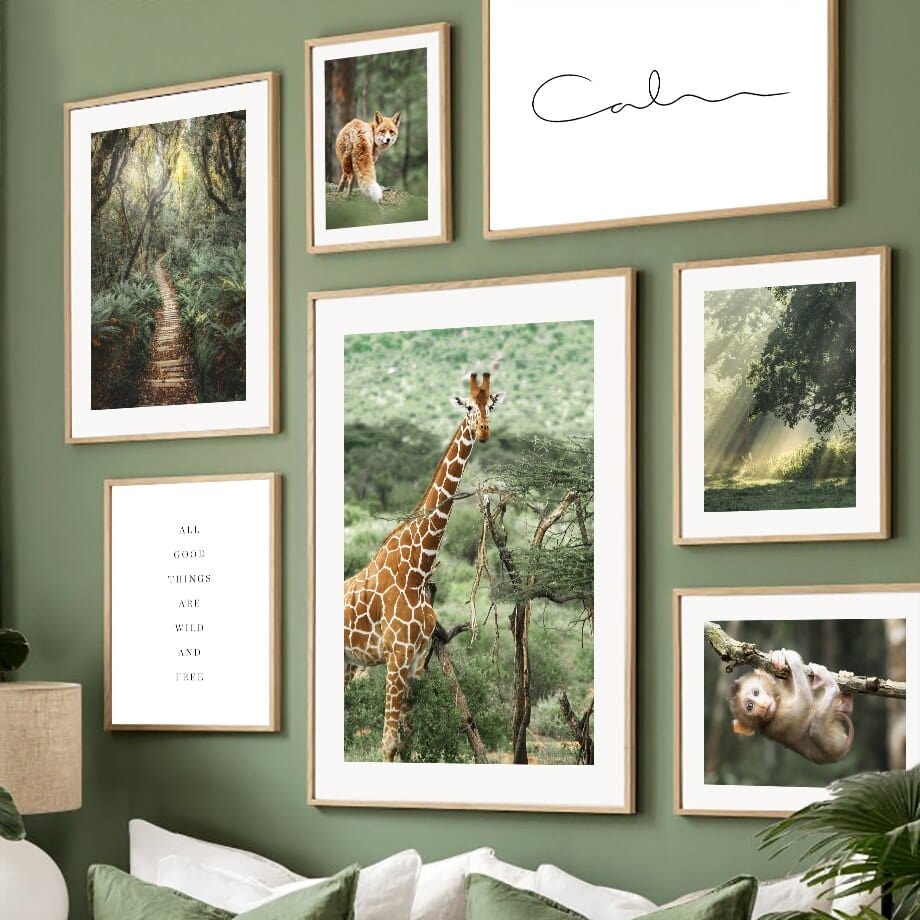 Arthia Designs - Mother Nature Forest Animal Canvas Art - Review