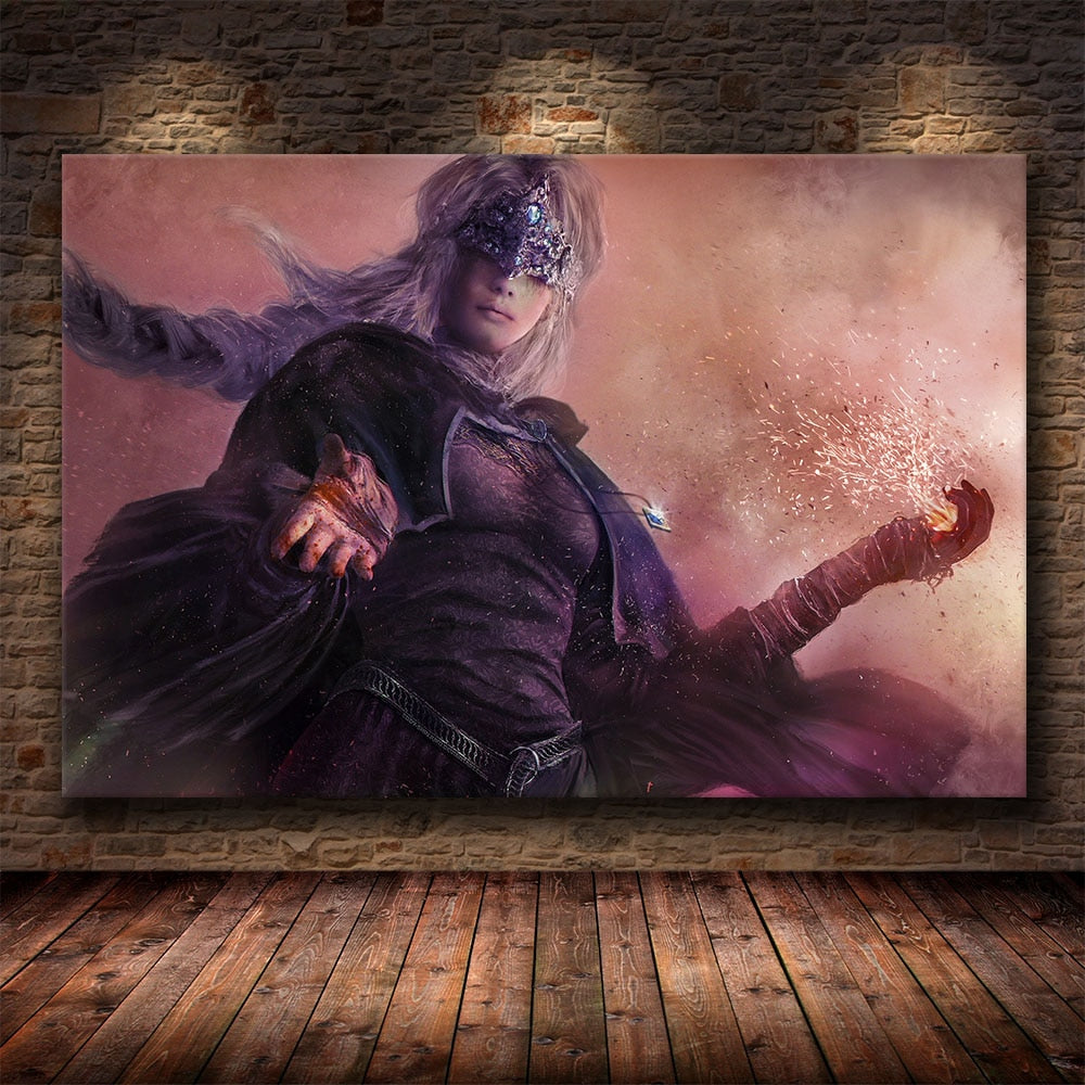 Arthia Designs - Classic Dark Souls 2 Canvas Art - Review