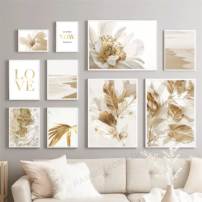 Arthia Designs - White Flower Natural Sunset Canvas Art - Review