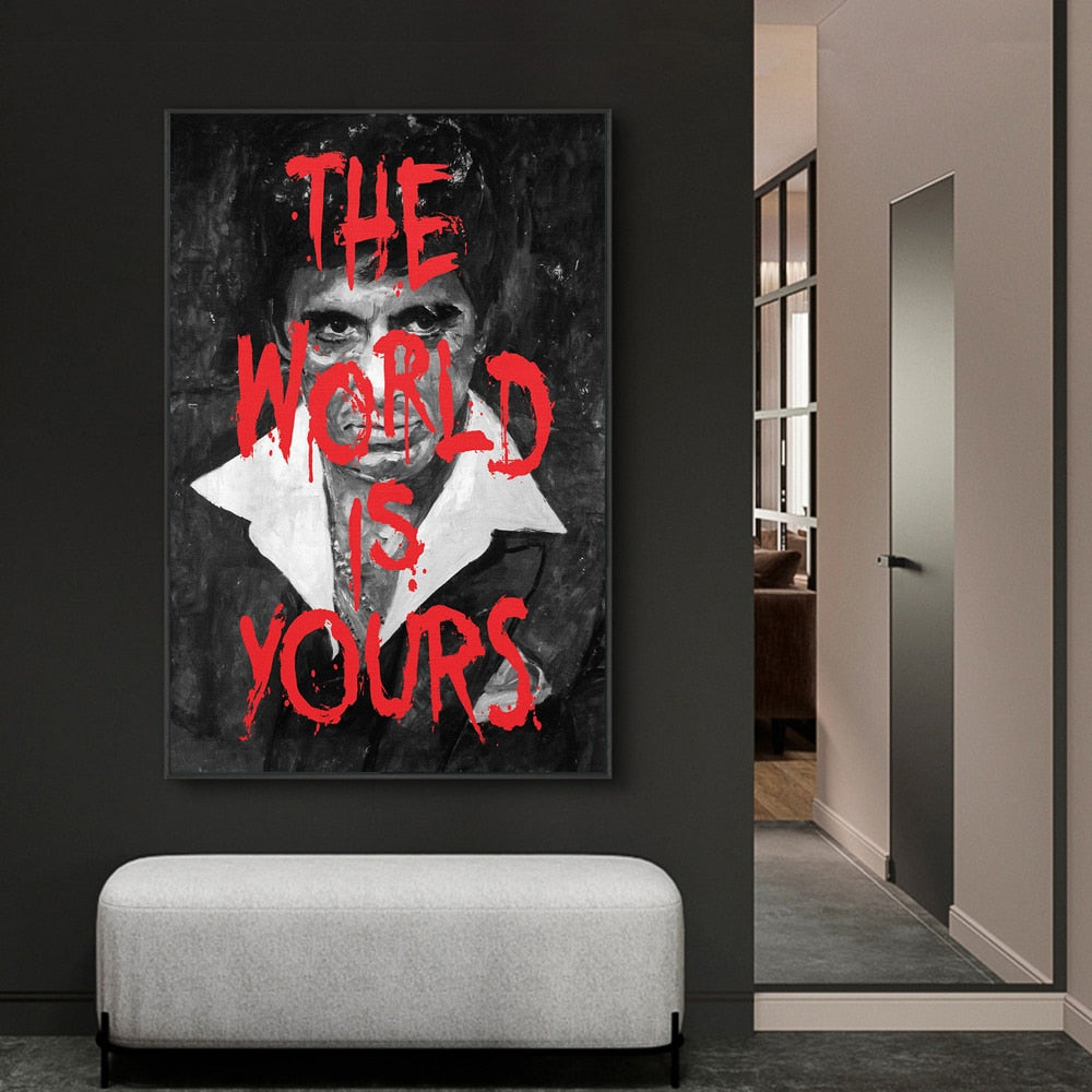 Arthia Designs - The World Is Yours Canvas Art - Review