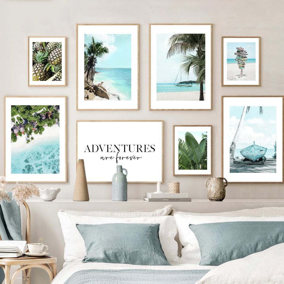 Arthia Designs - Tropical Island Adventures Resort Canvas Art - Review