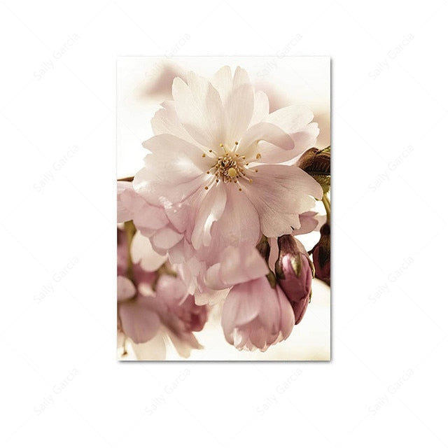 Arthia Designs - Japanese Pink Flower Scenery Canvas Art - Review