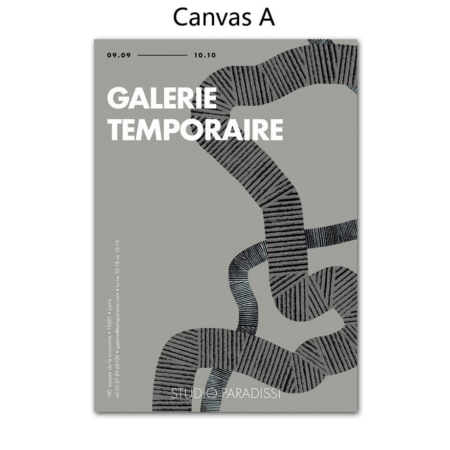 Arthia Designs - Abstract Galerie Temporaire Canvas Art - Review