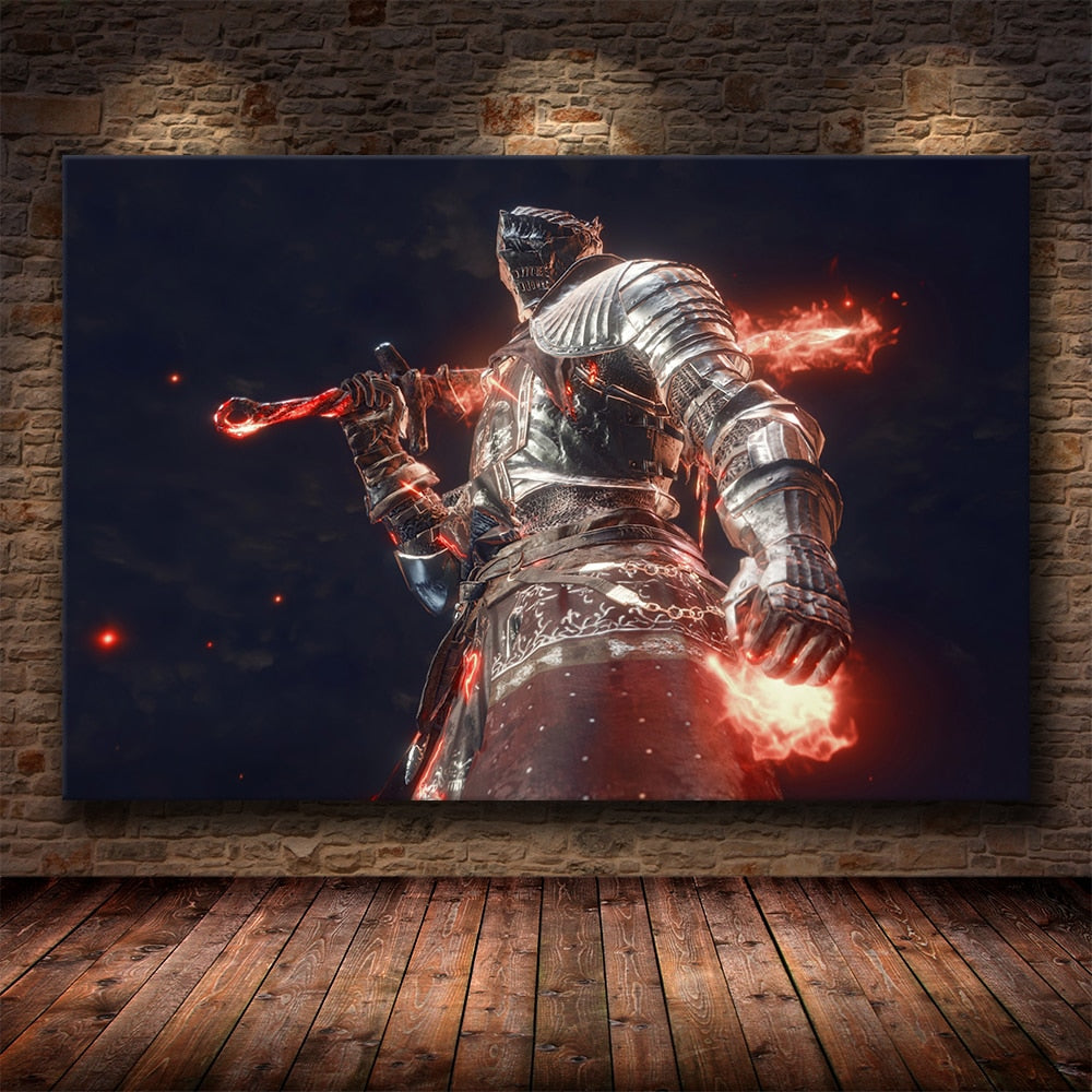 Arthia Designs - Classic Dark Souls 2 Canvas Art - Review