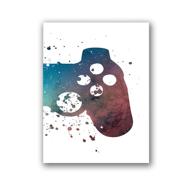 Arthia Designs - Controller Gaming Room Canvas Art - Review