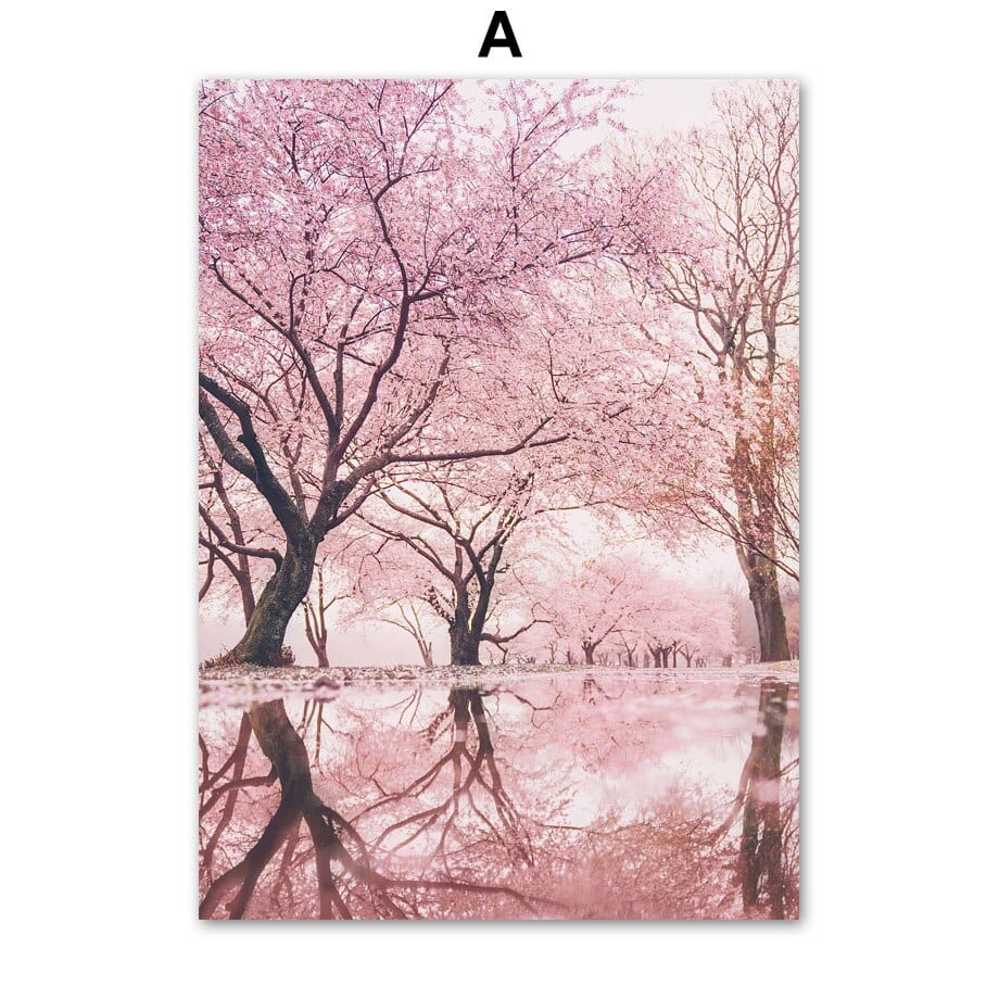 Arthia Designs - Aesthetics Japan Sakura Bloom Canvas Art - Review