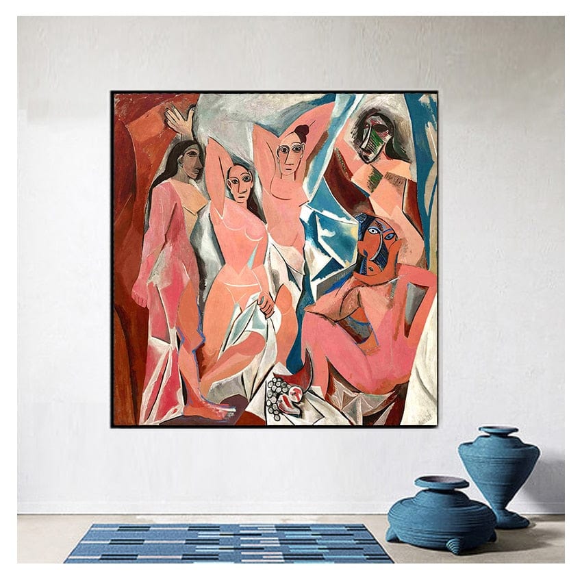 Arthia Designs - Famous Les Demoiselles by Picasso Canvas Art - Review