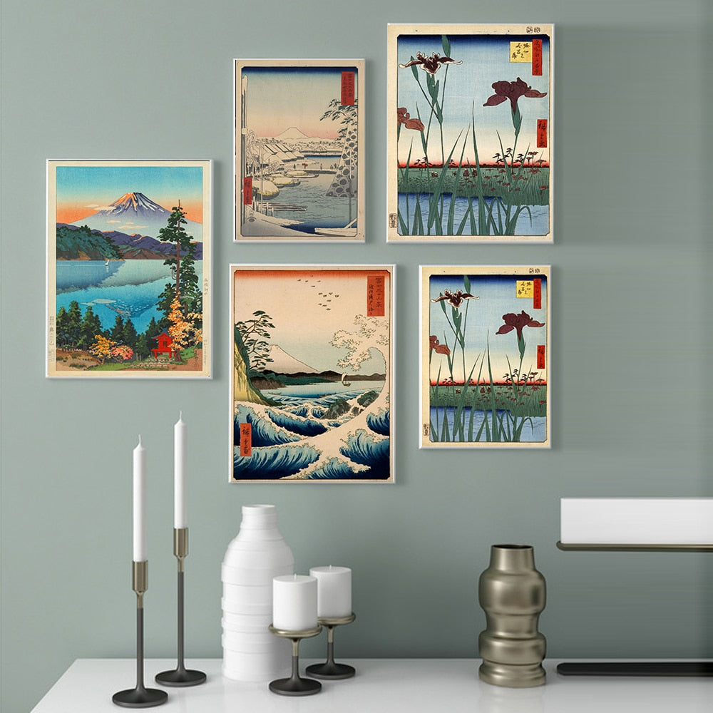 Arthia Designs - Traditional Japanese Painting Gallery Wall Canvas Art - Review