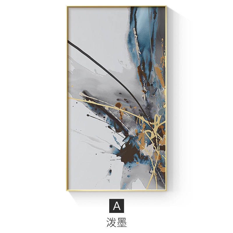 Arthia Designs - Modern Abstract Ink Splash Canvas Art - Review