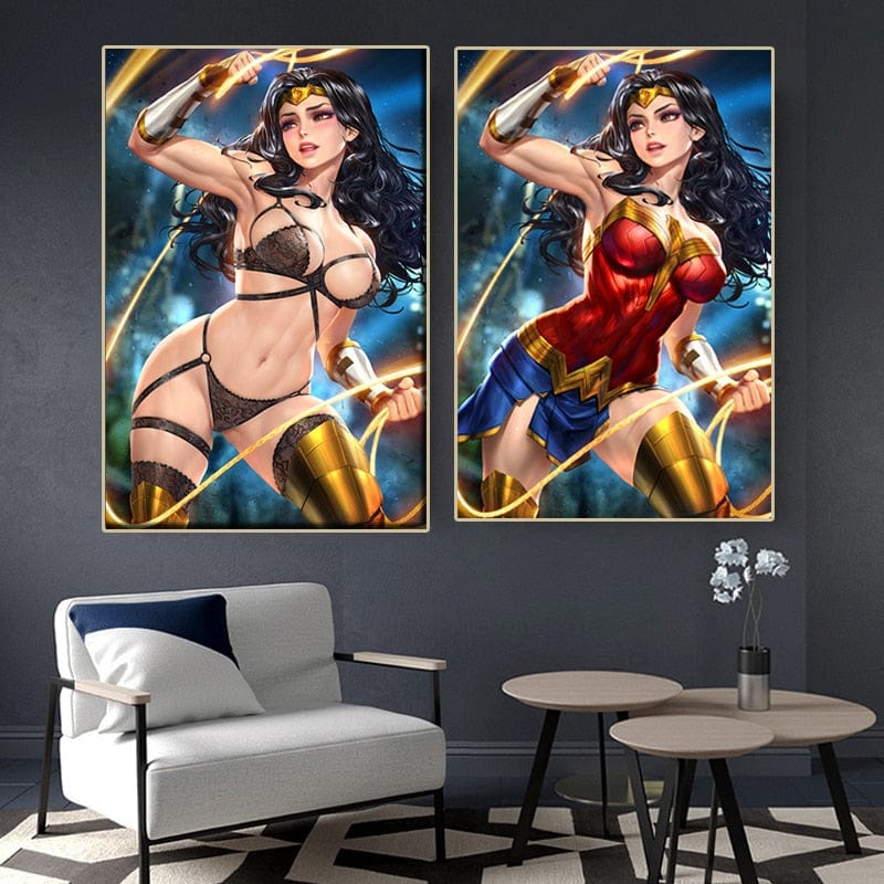 Arthia Designs - Sexy Wonder Woman Canvas Art - Review