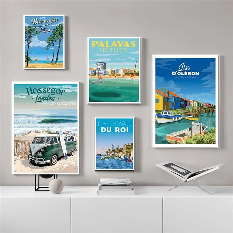 Arthia Designs - Tourism Favorite Travel Destination Canvas Art - Review