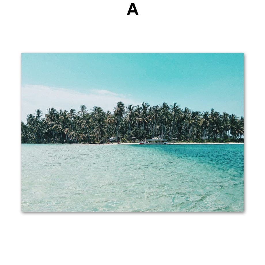 Arthia Designs - Island Wave Surfing Spot Canvas Art - Review