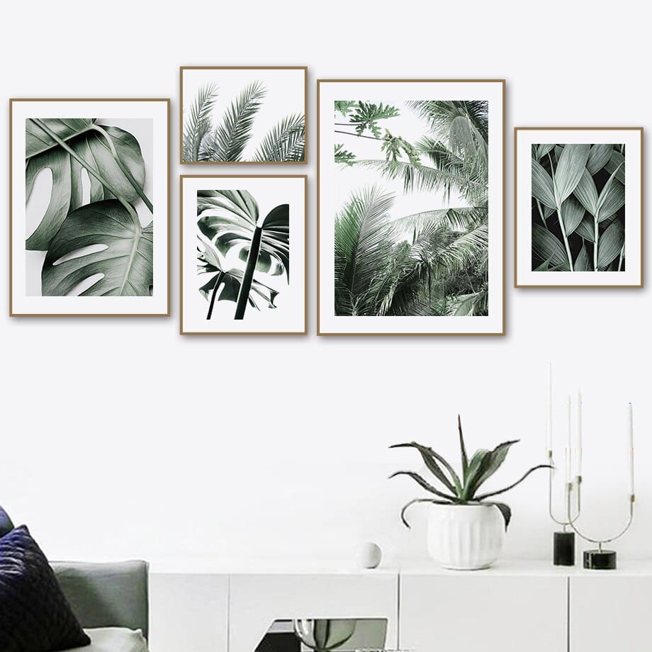 Arthia Designs - Tropical Green Plant Canvas Art - Review