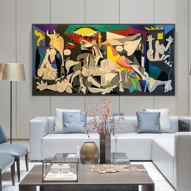 Arthia Designs - Abstract Guernica By Picasso Canvas Art - Review