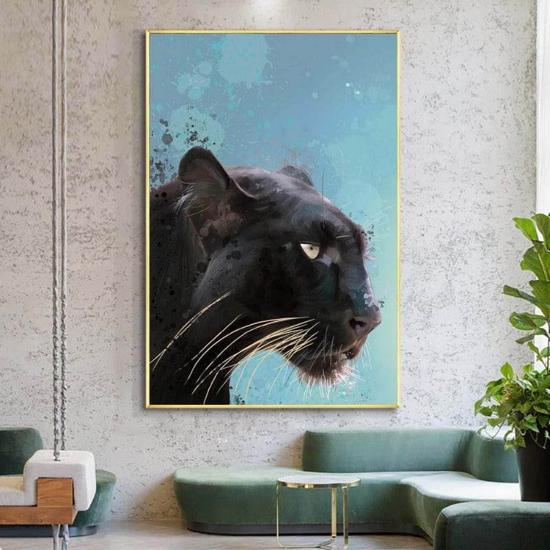 Arthia Designs - The Black Panther Portrait Canvas Art - Review