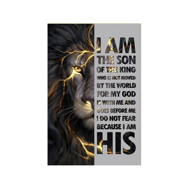 Arthia Designs - Golden Black Lion Motivational Canvas Art - Review