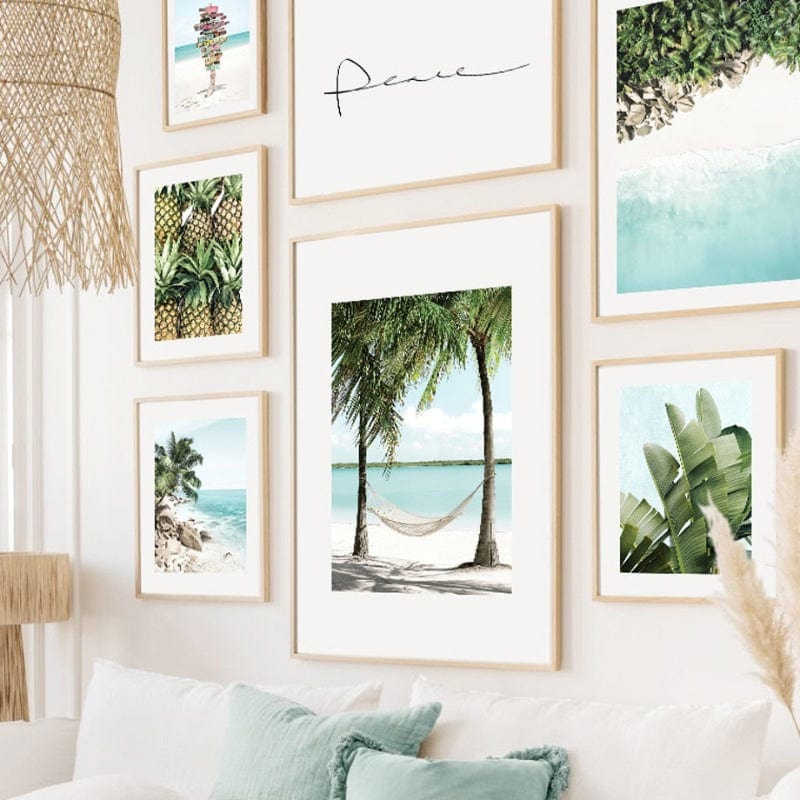 Arthia Designs - Peaceful Coconut Island Canvas Art - Review