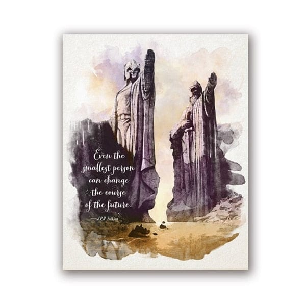 Arthia Designs - Lord of The Rings Quote Canvas Art - Review