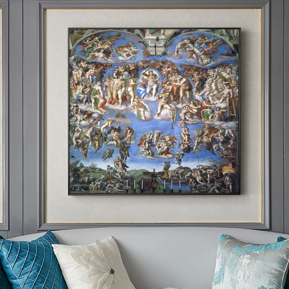 Arthia Designs - The Last Judgment Classic Painting Canvas Art - Review